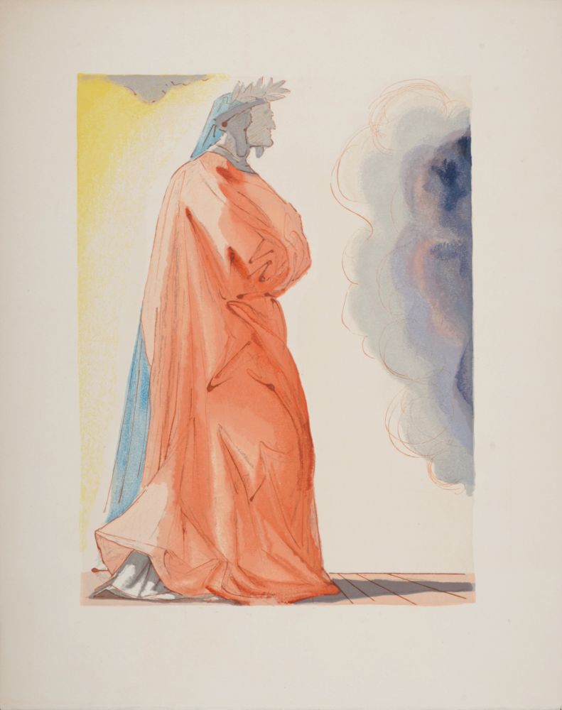 Grabado En Madera Dali - Dante, 1963