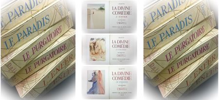Libro Ilustrado Dali - Dante : LA DIVINE COMÉDIE. 12 volumes. 200 planches couleurs (avec suite et décompositions des planches - 1959-1963)