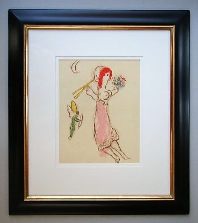 Litografía Chagall - Daphnis et Chloé