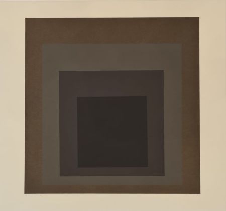 Litografía Albers - Day + Night: Hommage to the square (Planche X) 