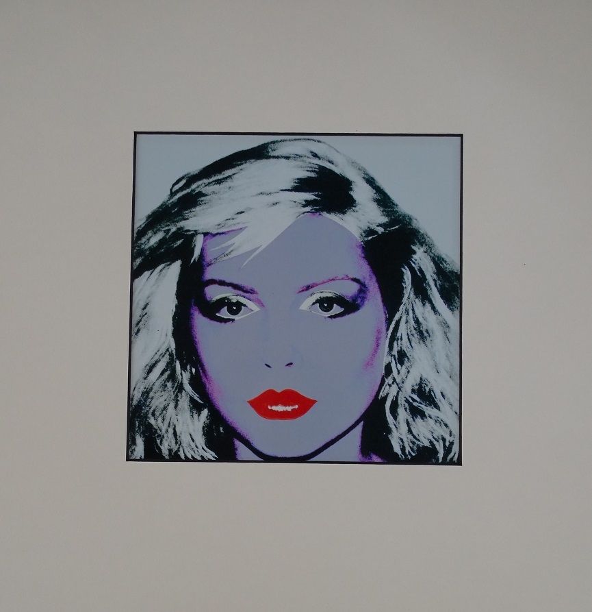 Serigrafía Warhol - Debbie Harry