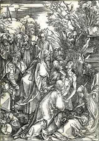 Grabado En Madera Durer - Deposition of Christ (The Large Passion), c. 1496-97