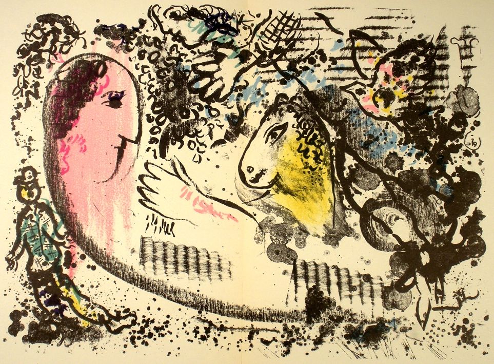 Libro Ilustrado Chagall - Derriere e Miroir n.°182