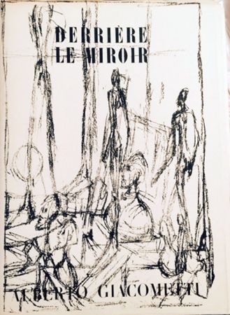 Litografía Giacometti - Derriere Le Miroir- Alberto Giacometti