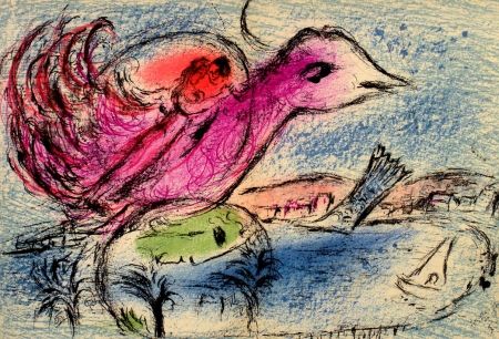 Libro Ilustrado Chagall - Derriere le Miroir n. 132 Juin 1962