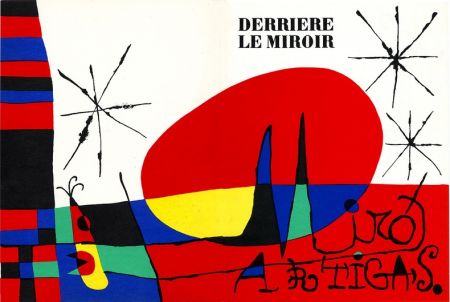 Litografía Miró - DERRIÈRE LE MIROIR N°87-88-89. MIRO ARTIGAS. Juin-Juillet-Août 1956.