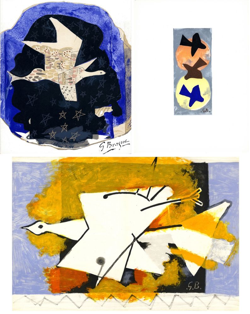 Libro Ilustrado Braque - DERRIÈRE LE MIROIR N° 115. BRAQUE. Juin-Juillet 1959