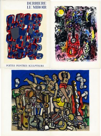 Libro Ilustrado Chagall - DERRIÈRE LE MIROIR N° 119. POÈTES, PEINTRES, SCULPTEURS; 1960) (CHAGALL - MIRO - BRAQUE - CHILLIDA - TAL-COAT, etc)