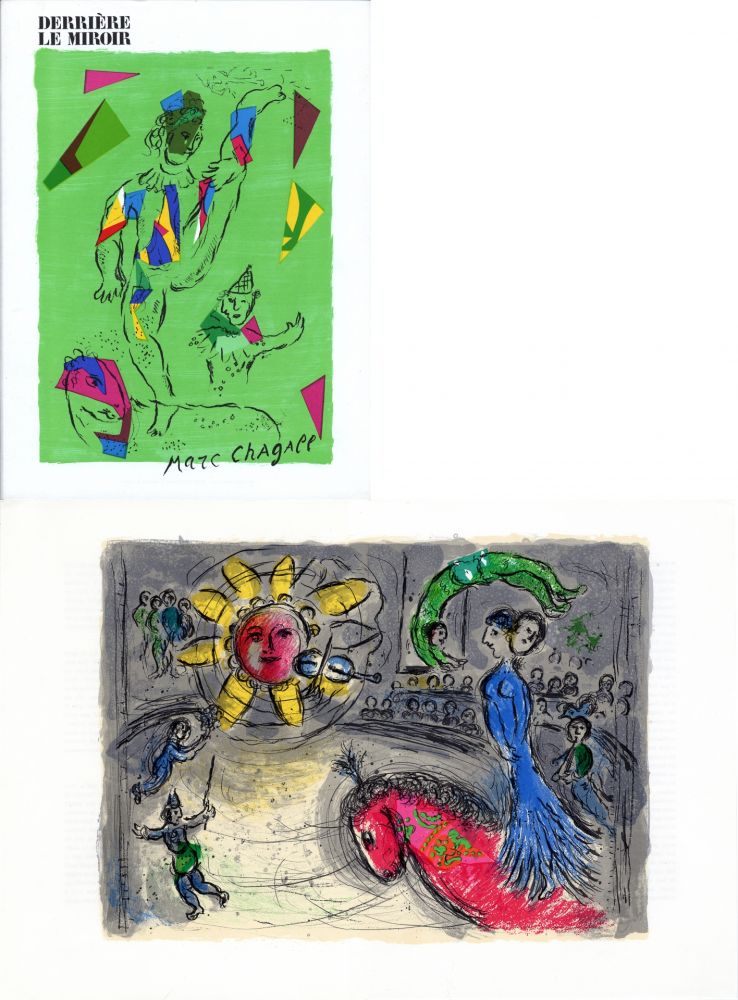 Litografía Chagall - DERRIÈRE LE MIROIR N° 235 - CHAGALL par Vercors. Octobre 1979.