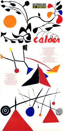 Libro Ilustrado Calder - DERRIÈRE LE MIROIR N° 69-70. CALDER. Octobre-novembre 1954.