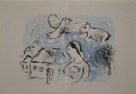 Libro Ilustrado Chagall - DERRIÈRE LE MIROIR, No 225