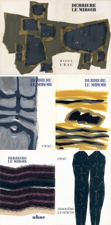 Libro Ilustrado Ubac - DERRIÈRE LE MIROIR. UBAC. Collection complète des 9 volumes de la revue consacrés à Raoul Ubac (de 1950 à 1982).