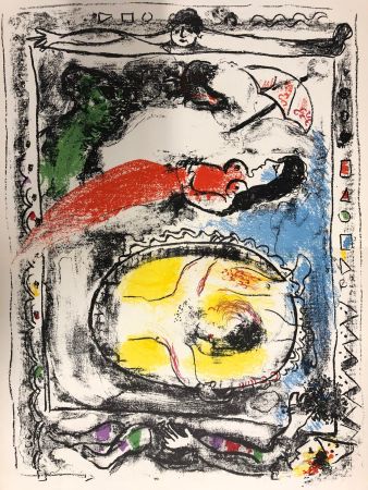 Litografía Chagall - Derrière le Miroir