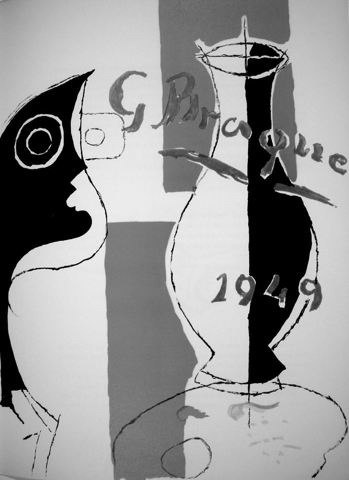 Litografía Braque - Derrière le Miroir n.135/136