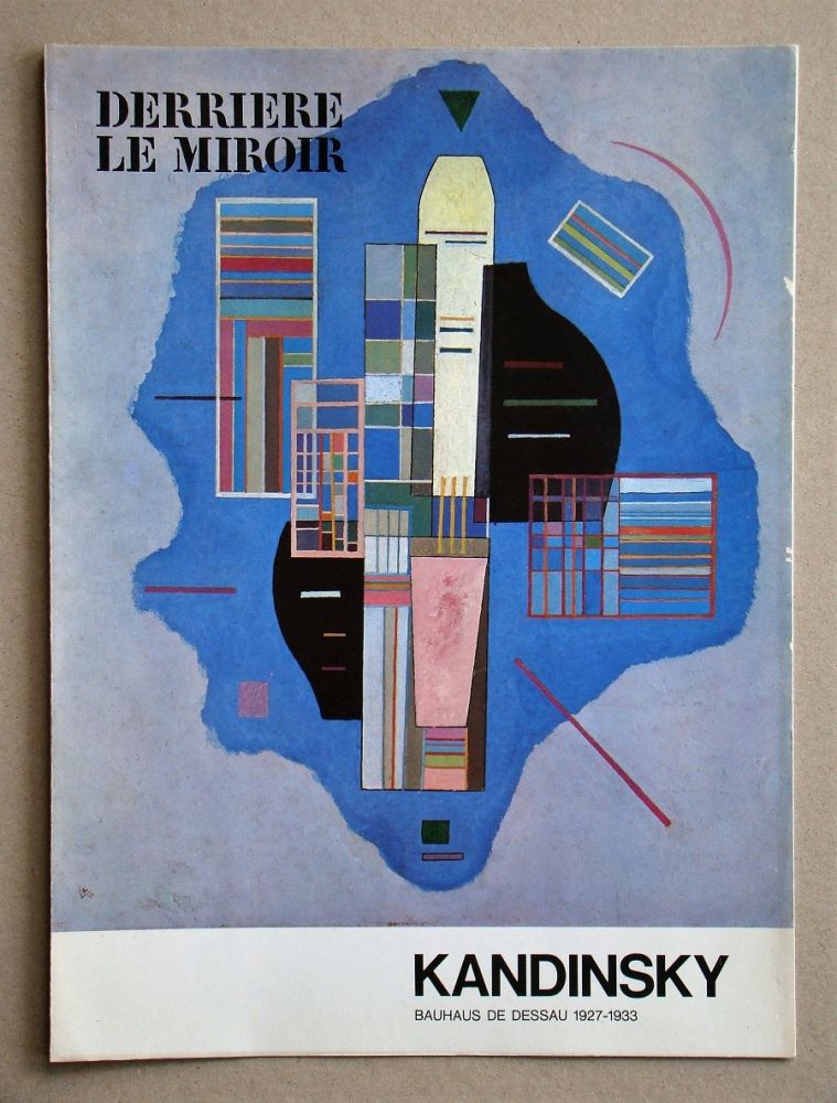 Libro Ilustrado Kandinsky - Derrière le Miroir n°154 Bauhaus de Dessau 1965