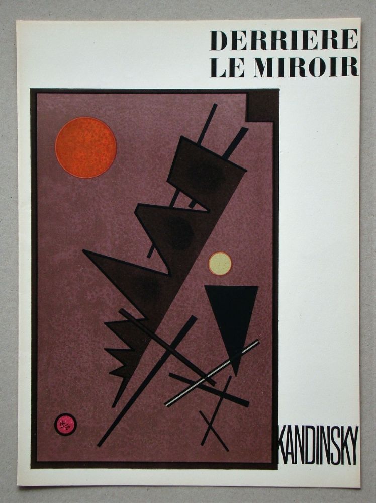 Libro Ilustrado Kandinsky - Derrière le Miroir n°60-61 Kandinsky 1953