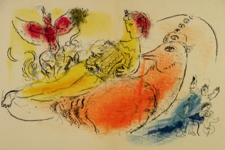 Libro Ilustrado Chagall - Derrière le Miroir n.99/100