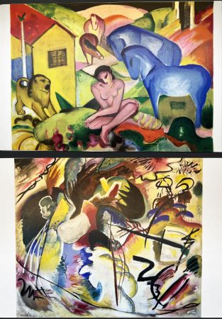 Libro Ilustrado Kandinsky - Derrière le Miroir n° 133-134. DER BLAUE REITER (1962).