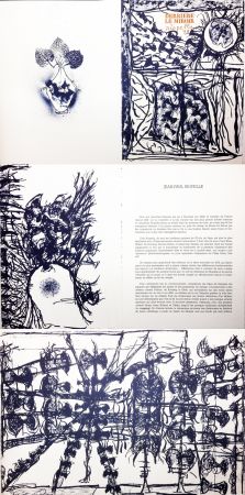Libro Ilustrado Riopelle - Derrière le Miroir n° 232. 9 LITHOGRAPHIES ORIGINALES (1979).
