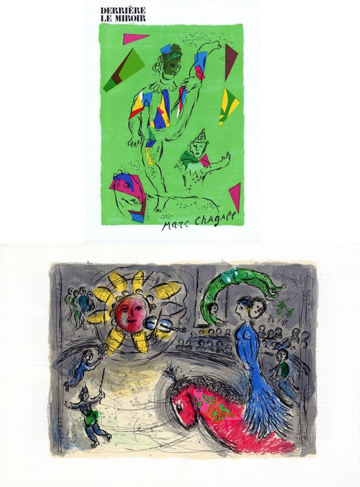 Libro Ilustrado Chagall - Derrière le Miroir n° 235 - CHAGALL par Vercors. Octobre 1979.