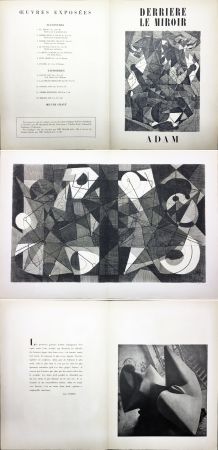 Libro Ilustrado Adam - Derrière le Miroir n° 24. ADAM - Décembre 1949. 1ere édition.