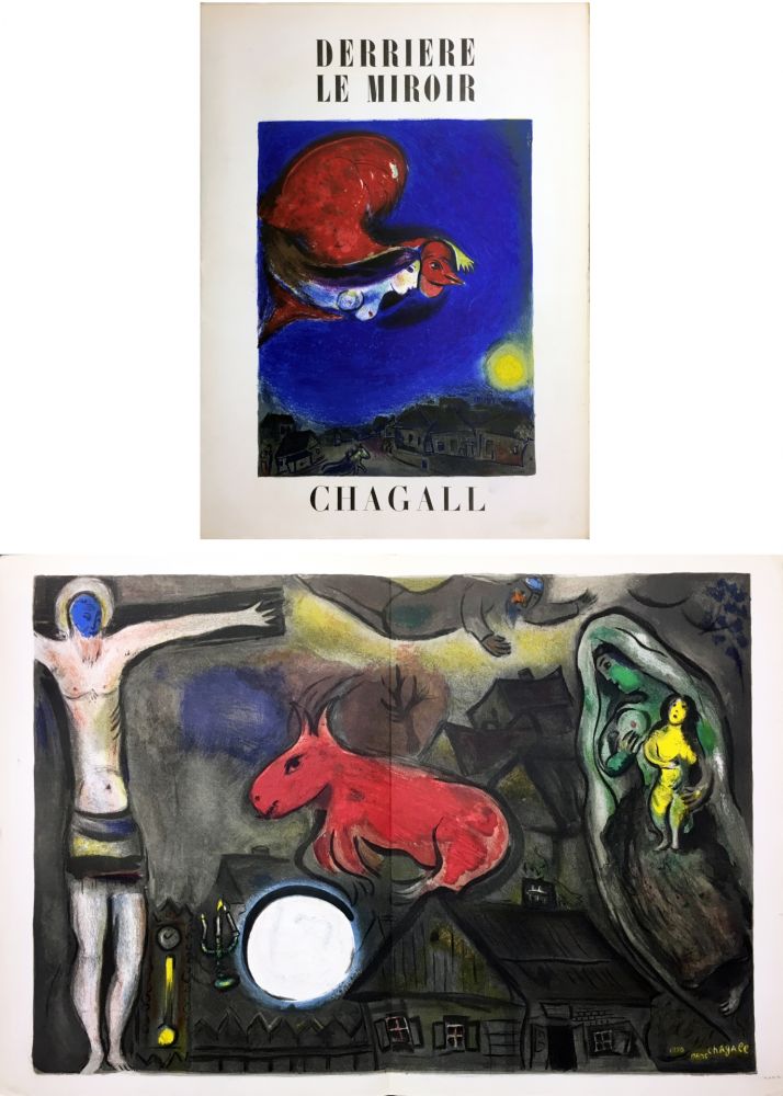 Libro Ilustrado Chagall - Derrière Le Miroir n° 27-28. CHAGALL. Mars-Avril 1950