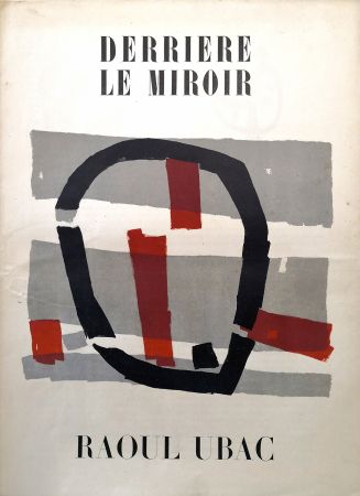 Libro Ilustrado Ubac - Derrière le Miroir n. 34. Texte d'André Frénaud