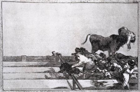 Aguafuerte Goya - Desgracias