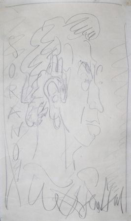 Sin Técnico Paul  - Dessin Original / Original Drawing - DANIEL SORANO - Portrait
