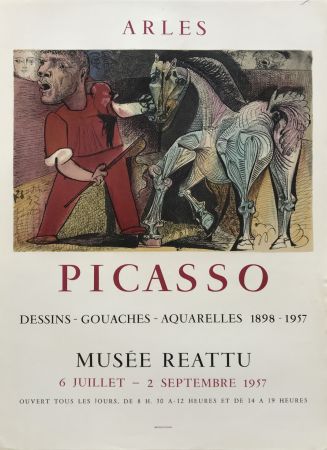Litografía Picasso - Dessins-Gouaches-Aquarelles 1898-1957