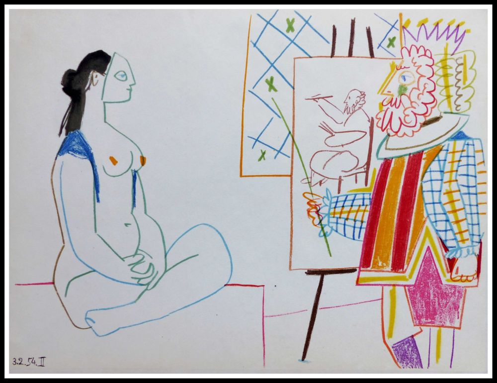 Litografía Picasso (After) - DESSINS DE VALLAURIS