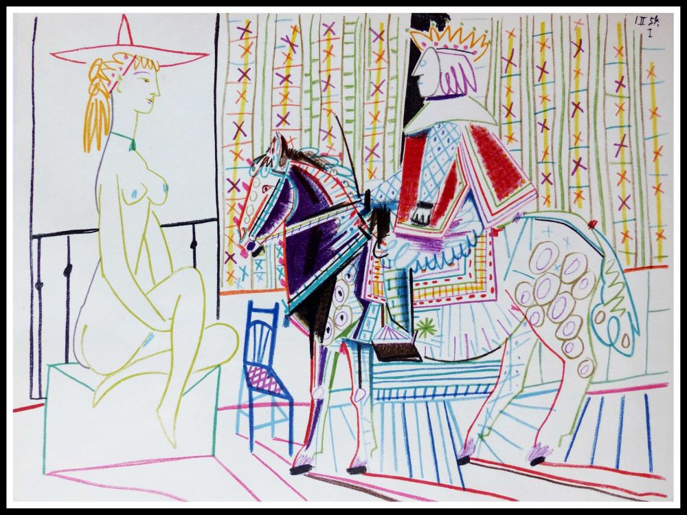 Litografía Picasso (After) - DESSINS DE VALLAURIS VI