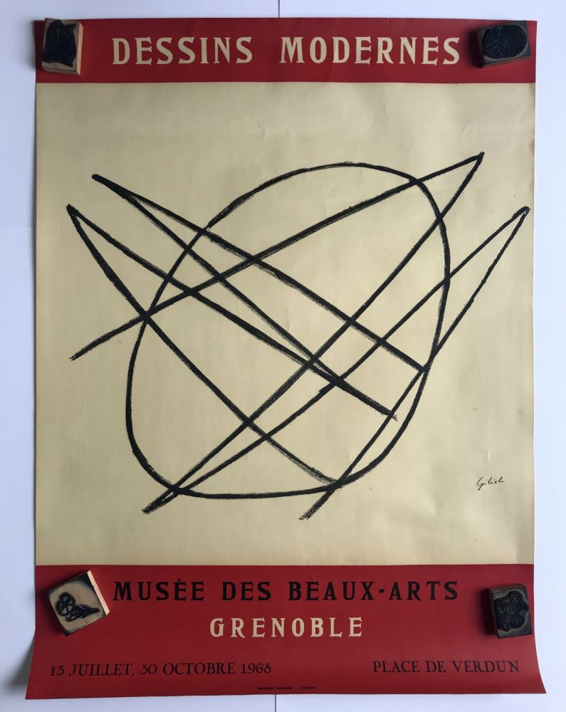 Cartel Gilioli - Dessins modernes / Musée des beaux-arts de Grenoble