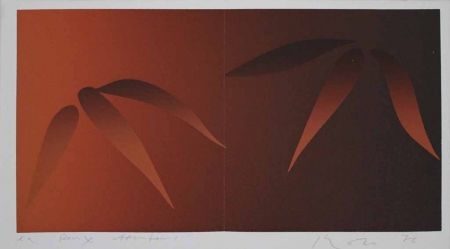 Serigrafía Inoue - Deux bambous
