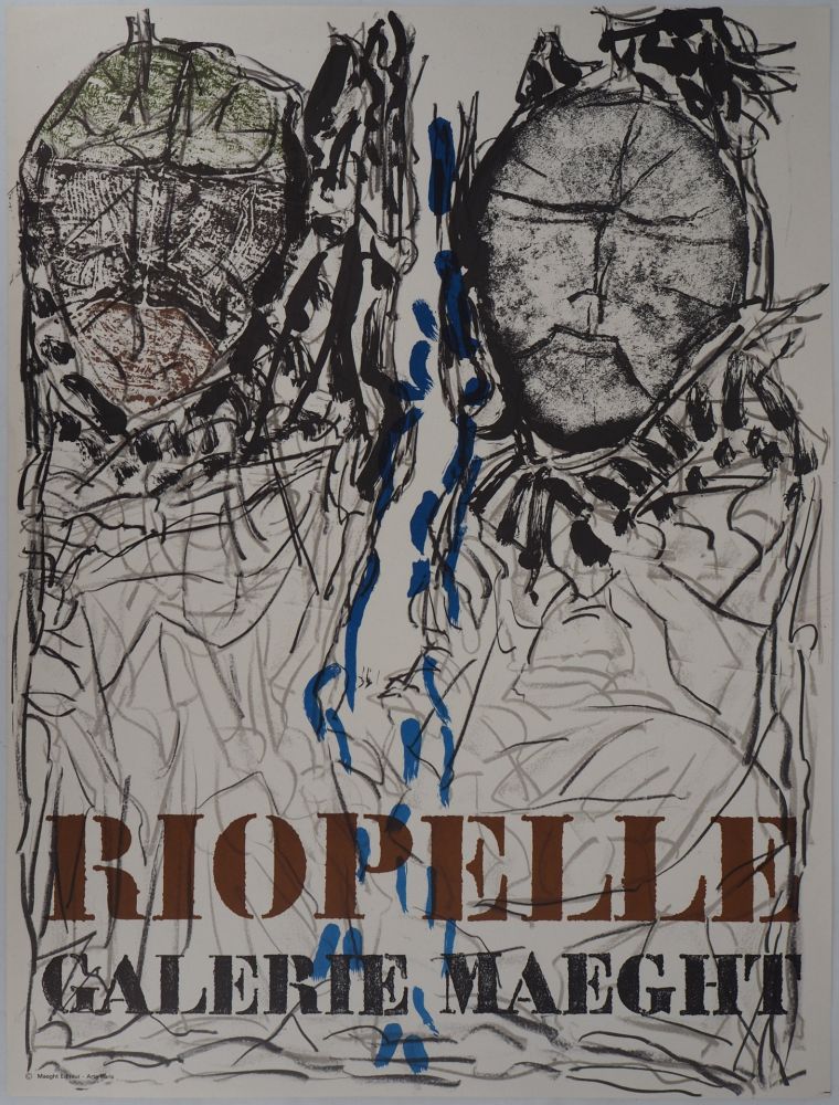 Libro Ilustrado Riopelle - Deux masques abstraits
