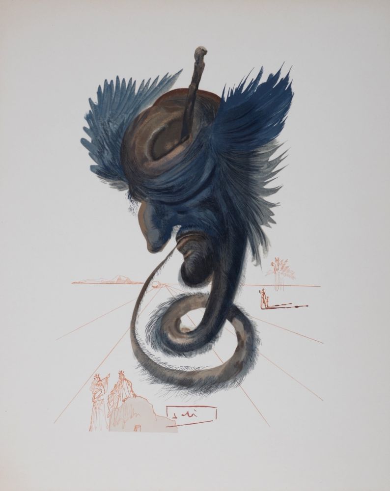 Litografía Dali - Devins et Sorciers