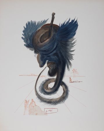 Litografía Dali - Devins et Sorciers