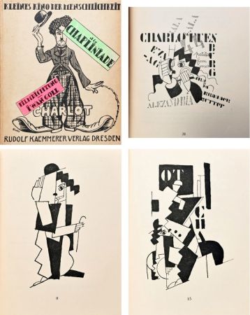 Libro Ilustrado Leger - DIE CHAPLINIADE (Filmdictung von Iwan Goll) 1920.