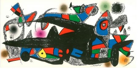 Litografía Miró - Dinamarca