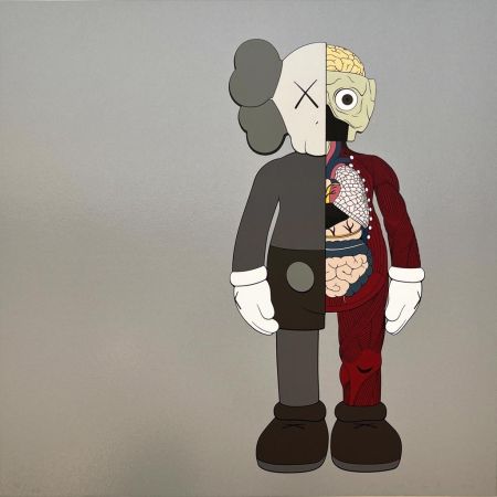 Serigrafía Kaws - Dissected Companion (Brown)