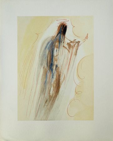 Grabado En Madera Dali - Divine Comédie, Paradis 29, La création des anges