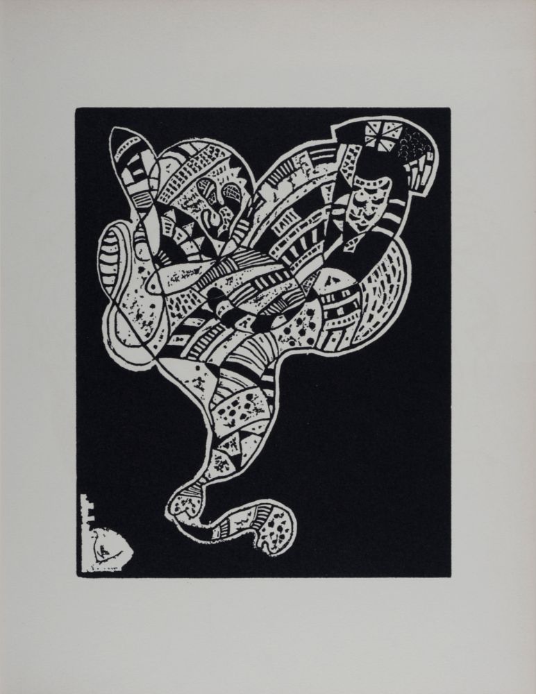 Grabado En Madera Kandinsky (After) - Dix Origin, 1974