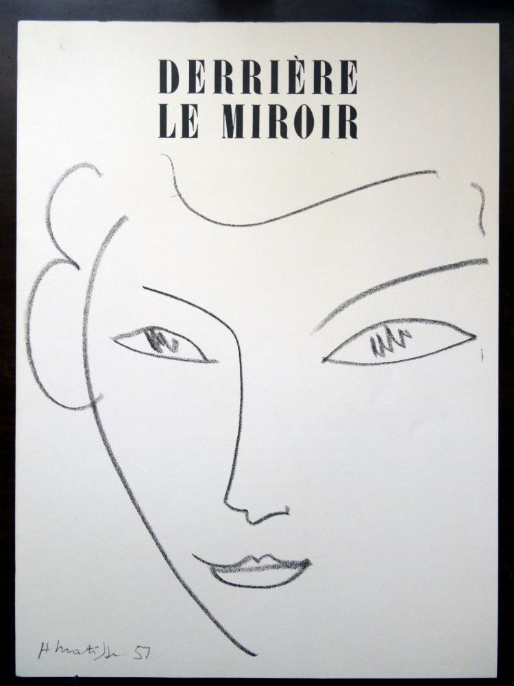 Libro Ilustrado Matisse - DLM - Derrière le miroir nº 46 - 47