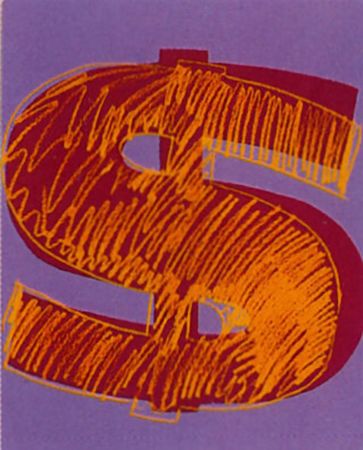 Serigrafía Warhol -  Dollar Sign (FS II.280)