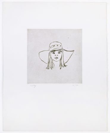 Aguafuerte Kitaj - Dominie in Catalonia