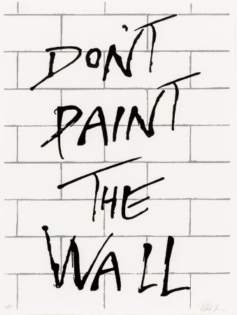 Serigrafía Plastic - Don’t paint the wall