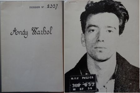 Serigrafía Warhol - Dossier No. 2357: The Thirteen Most Wanted Men