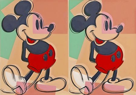 Serigrafía Warhol - Double Mickey Mouse (FS II.269)