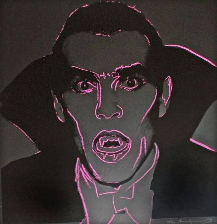 Serigrafía Warhol - Dracula