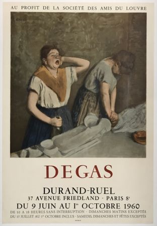 Litografía Degas - Durand-Ruel